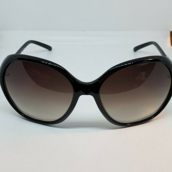 Guess GU 7250 Authentic Womens Round Stylish Sunglasses Black Chrome Brand New main image 6